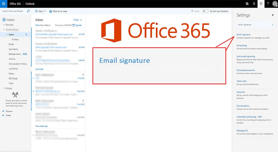 Cách tạo chữ ký trong Outlook nhanh và đơn giản nhất
